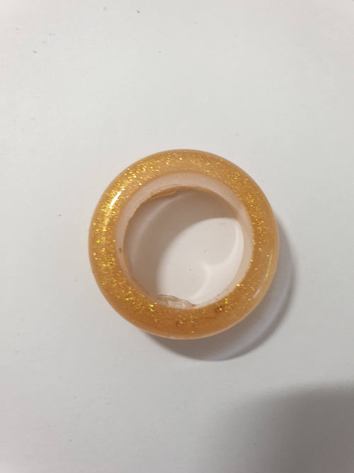 Bague en Résine Époxy Couleur Cuivre – Fait Main
