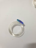 Bague en Résine Époxy Transparente avec Losange Bleu – Fait Main