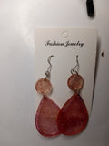 Boucles d'Oreilles en Résine Époxy – Fait Main