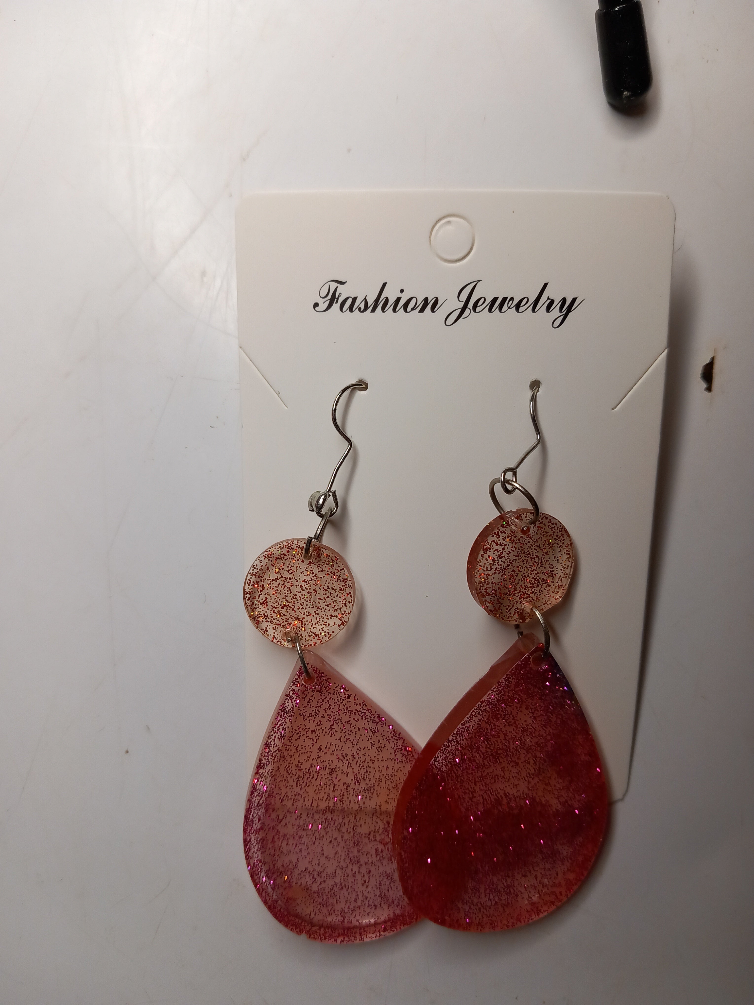 Boucles d'Oreilles en Résine Époxy – Fait Main